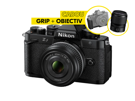 Aparate Foto Mirrorless - Nikon Zf Kit cu Nikon NIKKOR Z 40mm f/2 (SE)  -  Aparat Foto Mirrorless FX Montura Z