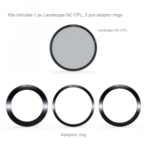 NiSi V5-Pro 100mm system filter holder + kit filtru NC Landscape CPL 86mm + adaptoare 82,77,72,67mm [1]
