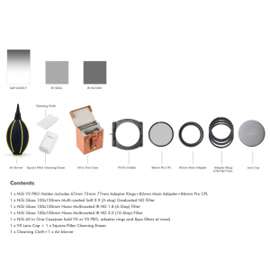 NiSi V5 Pro Starter Filter Kit II 100mm - kit filtre [1]