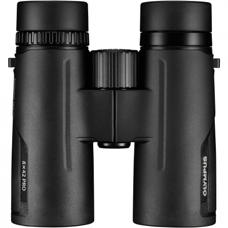 Binoclu profesional Olympus 8x42 PRO, mărire 8x, lentile 42mm, câmp vizual larg, acoperire dielectrică, rezistent la apă și ceață, ideal pentru birdwatching și observații natură [1]