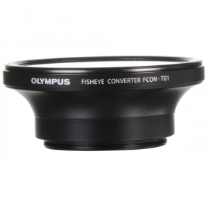 Convertoare pe filet foto video - Olympus FCON‑T01 FISHEYE convertor pentru Olympus TG-5, TG-4