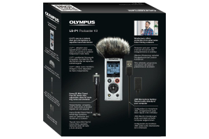Olympus LS-P1 Video Kit - reportofon Podcaster Kit inc mini Tripod, Windscreen and USB Cable [7]
