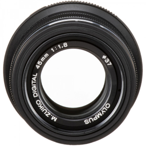Olympus M.ZUIKO 45mm f/1.8 MSC , black [3]