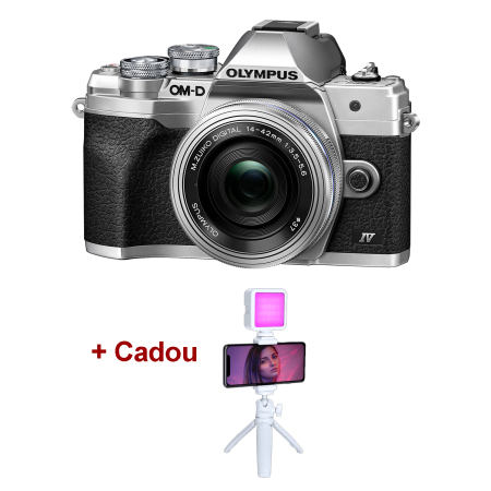 Aparate Foto Mirrorless - olympus-omd-em10-mark4-kit-14-42ez-silver-retro.jpg