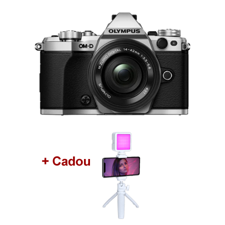 Aparate Foto Mirrorless - olympus_om_d_e_m5_mark_ii_argintiu_14_42_ez_pancake_kit_mirrorless.webp