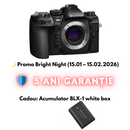 Aparate Foto Mirrorless - om-system-om1-mark2-body-mirrorless-negru-profesional.jpg