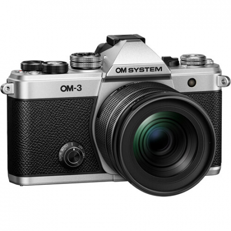 OM SYSTEM OM-3 Kit cu Obiectiv OM SYSTEM M.Zuiko Digital ED 12-45mm f/4 PRO Mirrorless Camera Kit [3]