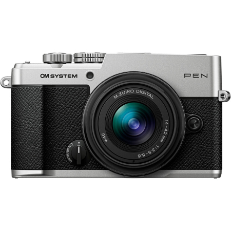 Aparate Foto Mirrorless - om-system-pen-14-42mm-iii-silver-v210081su000.jpg
