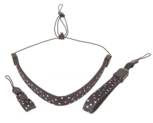 Curele Aparat - Umar - OP/TECH Compact Strap Trio™ Dots - Set 3 curele aparat compact