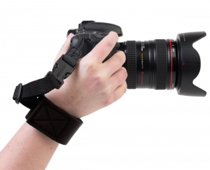 OP/TECH Gotcha Wrist Strap™ Black - Curea de mana [1]