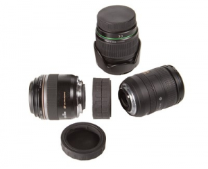 Capace obiectiv si camera - OP/TECH Lens Mount Cap Double Pentax - Capac dublu pentru montura obiective Pentax