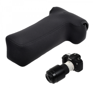 OP/TECH Soft Pouch™ D-SLR Tele Black - husa neopren neagra [1]