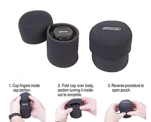 OP/TECH USA 3.0 x 4.5" Fold-Over Pouch (Black) [6]