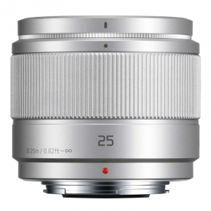 Obiective Mirorless - Panasonic Lumix G 25mm f/1.7 ASPH argintiu - montura m4/3 (MFT)