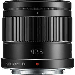Panasonic Lumix G 42.5mm f/1.7 Power O.I.S. ASPH negru - montura m4/3 (MFT) [1]