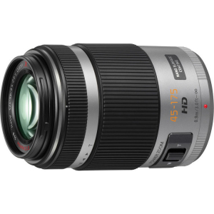 Obiective Mirorless - Panasonic Lumix G X Vario PZ 45-175mm Tele-PowerZoom OIS MFT sillver - montura m4/3 (MFT)