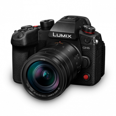 Panasonic Lumix GH-6 negru -  Aparat Foto Mirrorless hibrid cu obiectiv LEICA 12-60mm f/2.8-4 [0]