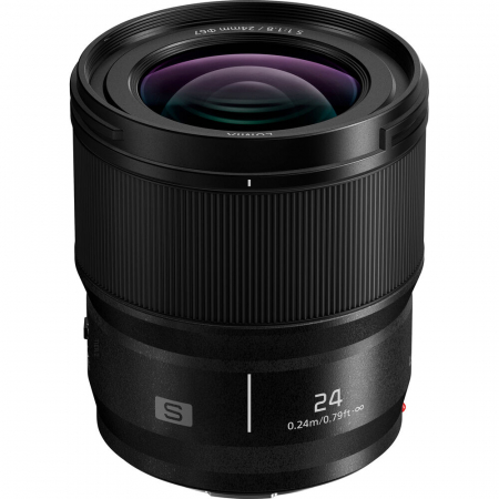 Obiective Mirorless - Panasonic Lumix S 24mm f/1.8 - obiectiv montura L pentru Full Frame ( S-S24E )