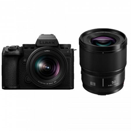 Aparate Foto Mirrorless - Panasonic Lumix S5 IIX + Lumix S 20-60 mm f/3.5-5.6 – Putere Full-Frame pentru Creatori Profesioniști