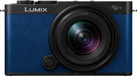 Aparate Foto Mirrorless - Panasonic LUMIX S9 Full-Frame Mirrorless Camera - Night Blue (Body Only) DC-S9E-K  - Aparat Mirrorless Montura L