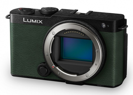 Aparate Foto Mirrorless - Panasonic LUMIX S9 Full-Frame Mirrorless Camera - Dark Olive (Body Only) DC-S9E-K  - Aparat Mirrorless Montura L