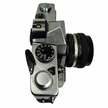 Petri TTL cu Petri 55mm f/1.8 – Cameră SLR analog japoneză cu expunere TTL și montură M42 [2]