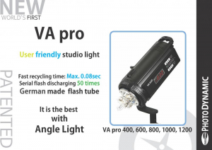 Photo Dynamic VA 600 Angle Light - blitz studio 600W [1]