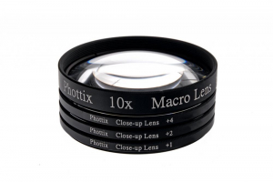 Filtre foto - Phottix 52mm set +1, +2, +4,  10x macro (apropiere)