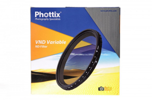 Obiective foto si accesorii - Phottix 58mm VND Densitate Neutra Variabila