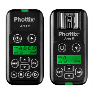 Phottix Ares II - kit transmitator si receptor wireless