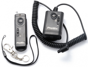 Telecomenzi - Phottix C8 , telecomanda cu fir + radio pt Canon 5D Mk II, 7D, 50D, 60D, 40D