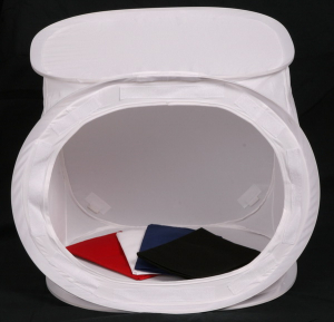 Phottix cort fotografie de produs sau macro 40cm  x  40 cm x 40cm + 2 x Lampa Fluorescenta cu lumina continua [1]