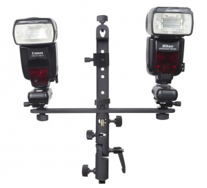 Adaptoare stativ port umbrela si blitz TTL - Phottix FTx2 Flash bar