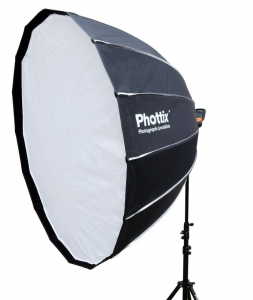 Softbox-uri - Phottix Hexa-Para - softbox 120cm + inel montura Bowens