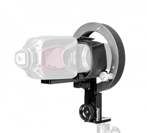 Adaptoare stativ port umbrela si blitz TTL - Phottix HS Speed Mount II - montura rapida pt blitz-uri externe - 430EX II, 600EX, SB-700, SB-910