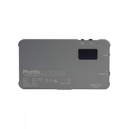 Phottix M100 R RGB LED Light - lampa video [2]