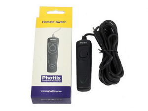 Telecomenzi - Phottix N6 , telecomanda cu fir  - 3m, pt Nikon D80, D70s