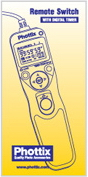 Telecomenzi - Phottix N8 , telecomanda timer pt Nikon D3 x-s, D700, D300 s , D800 , D810 , D850