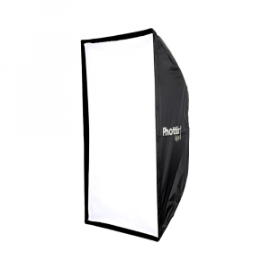 Studio/Lumini si accesorii - phottix-raja-softbox-dreptunghiular-80x120cm-grid-bowens