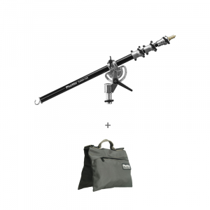 Stative/boom-uri pentru lumini - Phottix Saldo 160 + saculet contragreutate M - brat boom pentru stativ 160cm