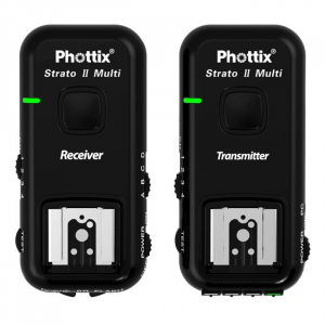 Declansatoare Radio si Infrarosu - Phottix Strato II Multi 5 in 1 Kit pentru Canon (C6 + C8)