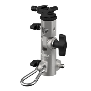 Adaptoare stativ port umbrela si blitz TTL - Phottix Varos Pro S - suport umbrela si blitz