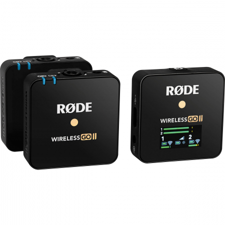 Accesorii Aparate Digitale - Rode Wireless GO II - Sistem de microfon fără fir cu două canale