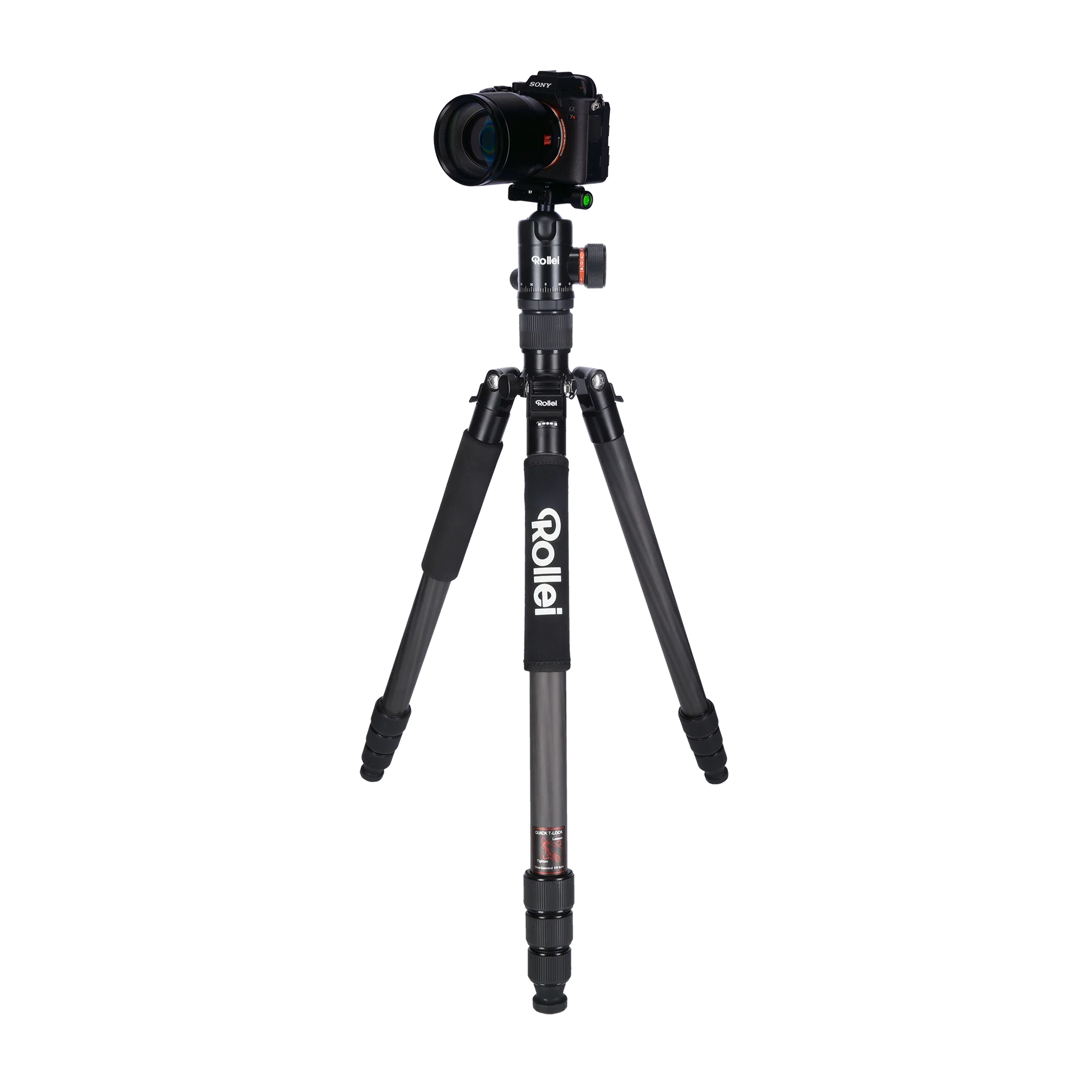 Rollei C6i Carbon - kit trepied + cap cu bila , negru [5]