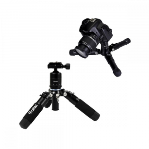 Rollei Compact Traveler Mini M-1 - kit  mini trepied + cap cu bila , negru [1]