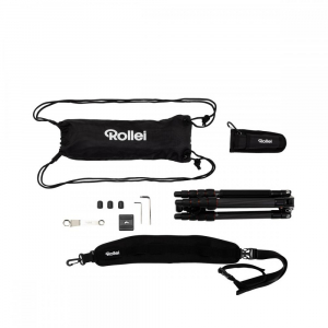 Rollei Compact Traveler No. 1 Carbon -  kit trepied + cap cu bila , negru [2]