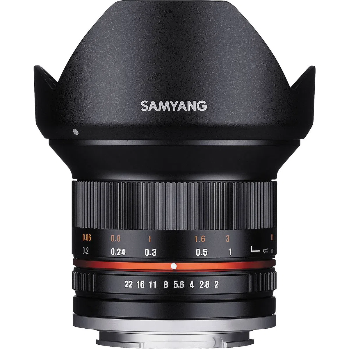 Obiective DSLR - Samyang 12mm f/2.0 NCS CS Fuji X (Black) - Obiectiv foto Mirrorless Montura Fujifilm X