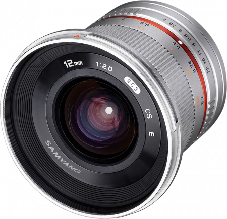 Samyang 12mm f/2.0 NCS CS Fuji X (Silver) - Obiectiv foto Mirrorless Montura Fujifilm X [2]