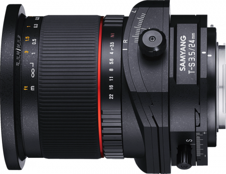 Samyang Tilt/Shift 24mm f/3.5 ED AS UMC Fuji X - Obiectiv foto Tilt/Shift Montura Fuji X [1]