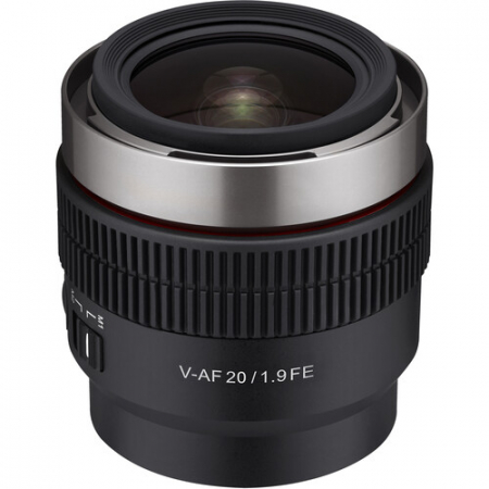 Obiective Cinematice - SAMYANG  V-AF 20mm T1.9  - Obiectiv Cinema Samyang Montura Sony FE
